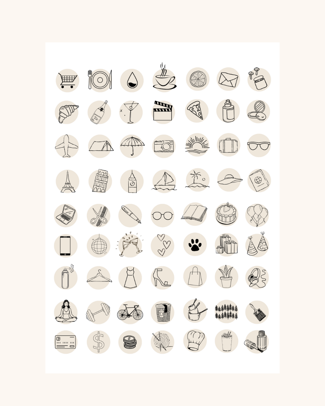 【再販OK】Boho Stickers