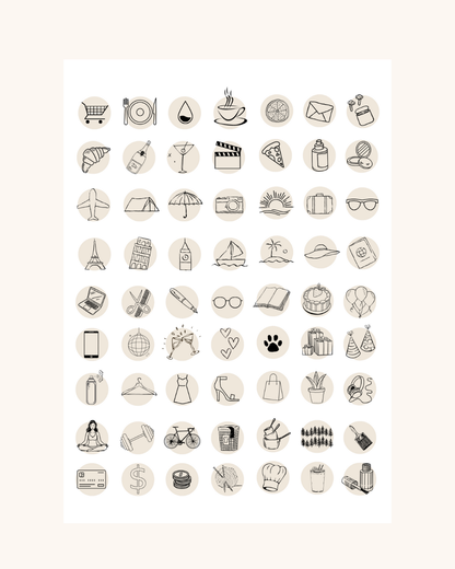 【再販OK】Boho Stickers